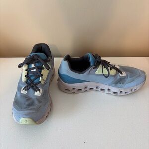 Stylish Blue and Gray Women's Sneakers